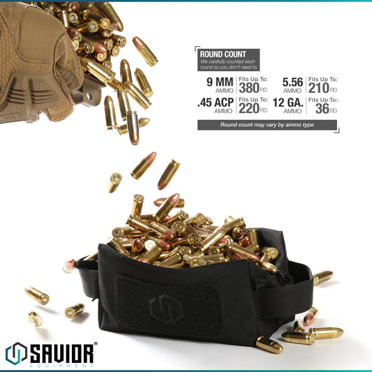 SEDONA RED LOOSE SAC - SOFT AMMO CARRIER - 4 PACK - 1838 TAC SUPPLY LLC