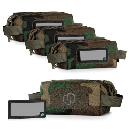 M81 WOODLAND MINI LOOSE SAC - SOFT AMMO CARRIER - 4 PACK - 1838 TAC SUPPLY LLC