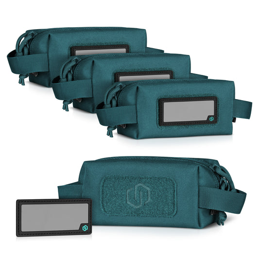 SAVIOR TEAL LOOSE SAC - SOFT AMMO CARRIER - 4 PACK - 1838 TAC SUPPLY LLC