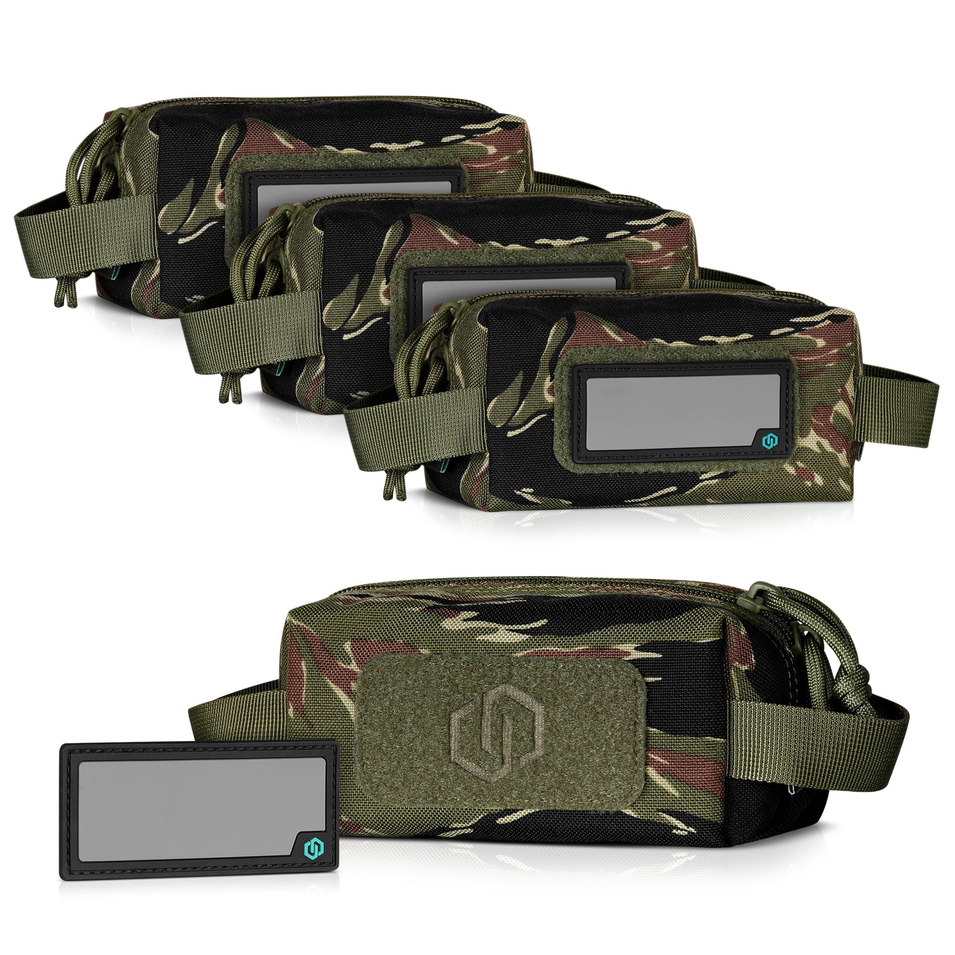 TIGER STRIPE LOOSE SAC - SOFT AMMO CARRIER - 4 PACK - 1838 TAC SUPPLY LLC
