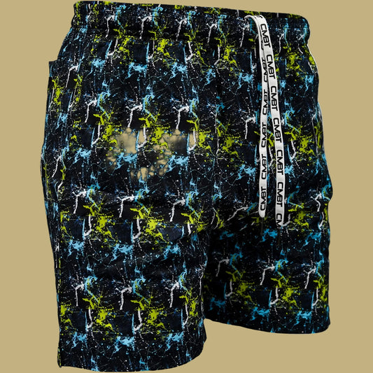 NEON SPLATTER MEN'S PERFORMANCE TRAINING SHORTS V3 | 5.5" - 1838 TAC SUPPLY LLC
