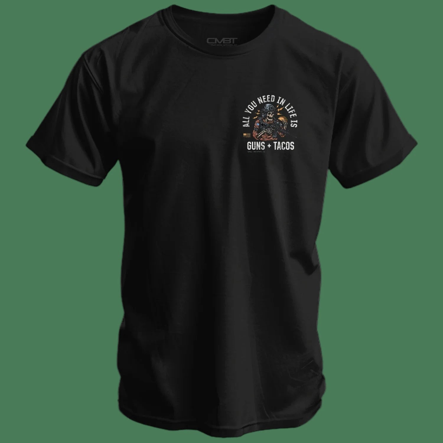 ALL YOU NEED IN LIFE TACOS MEN'S T - SHIRT - 1838 TAC SUPPLY LLC