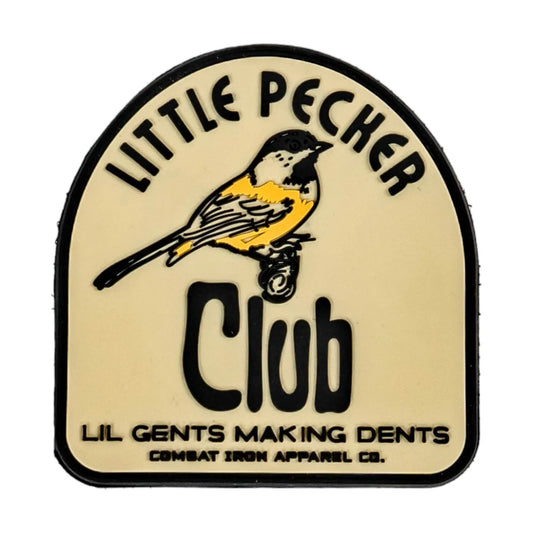 LITTLE PECKER CLUB PVC PATCH - 1838 TAC SUPPLY LLC
