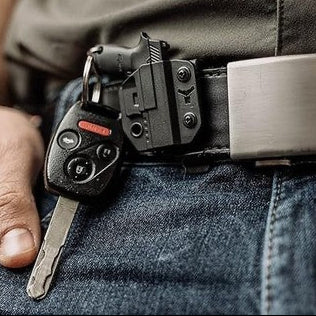 HOLSTER PEW KEYCHAIN