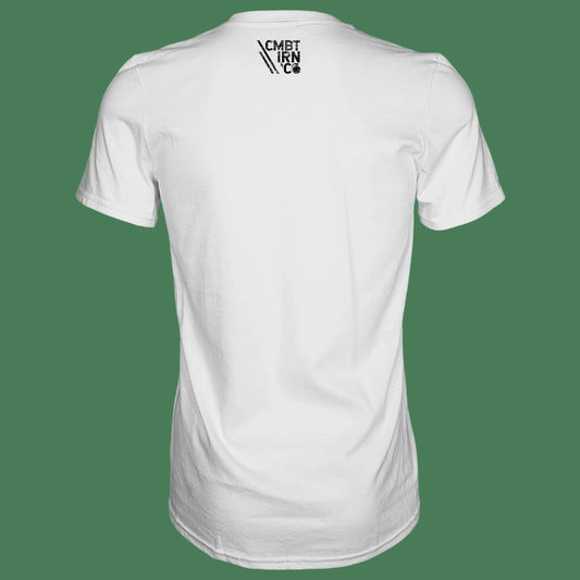 RETIRED HOOCHIE DADDY VETERAN RIBBONS MEN'S T - SHIRT WHITE - 1838 TAC SUPPLY LLC