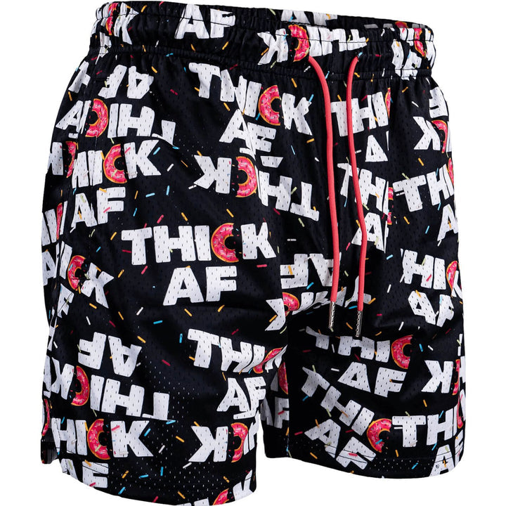 THICK AF MEN'S MESH LIFESTYLE SHORTS | 5"