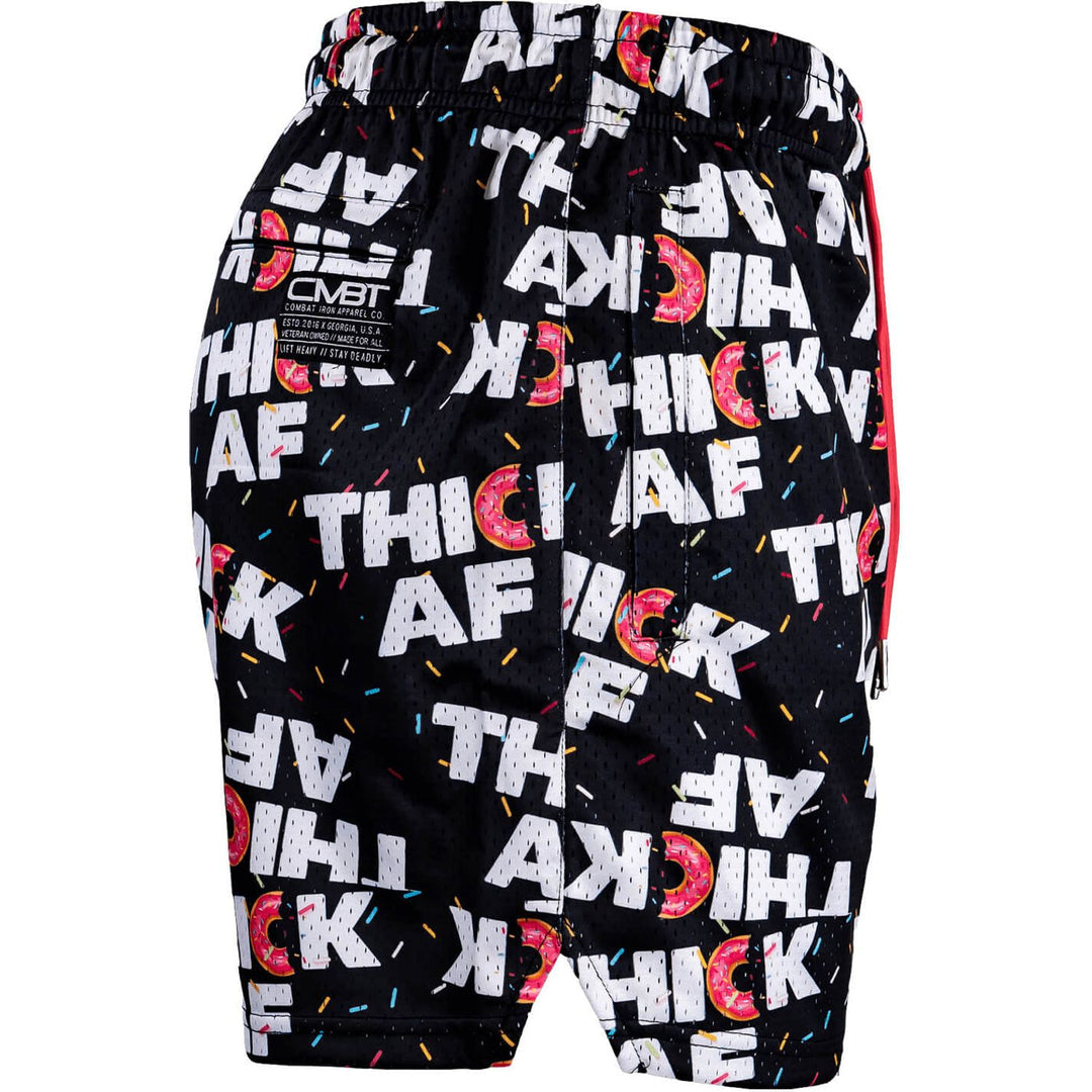 THICK AF MEN'S MESH LIFESTYLE SHORTS | 5"