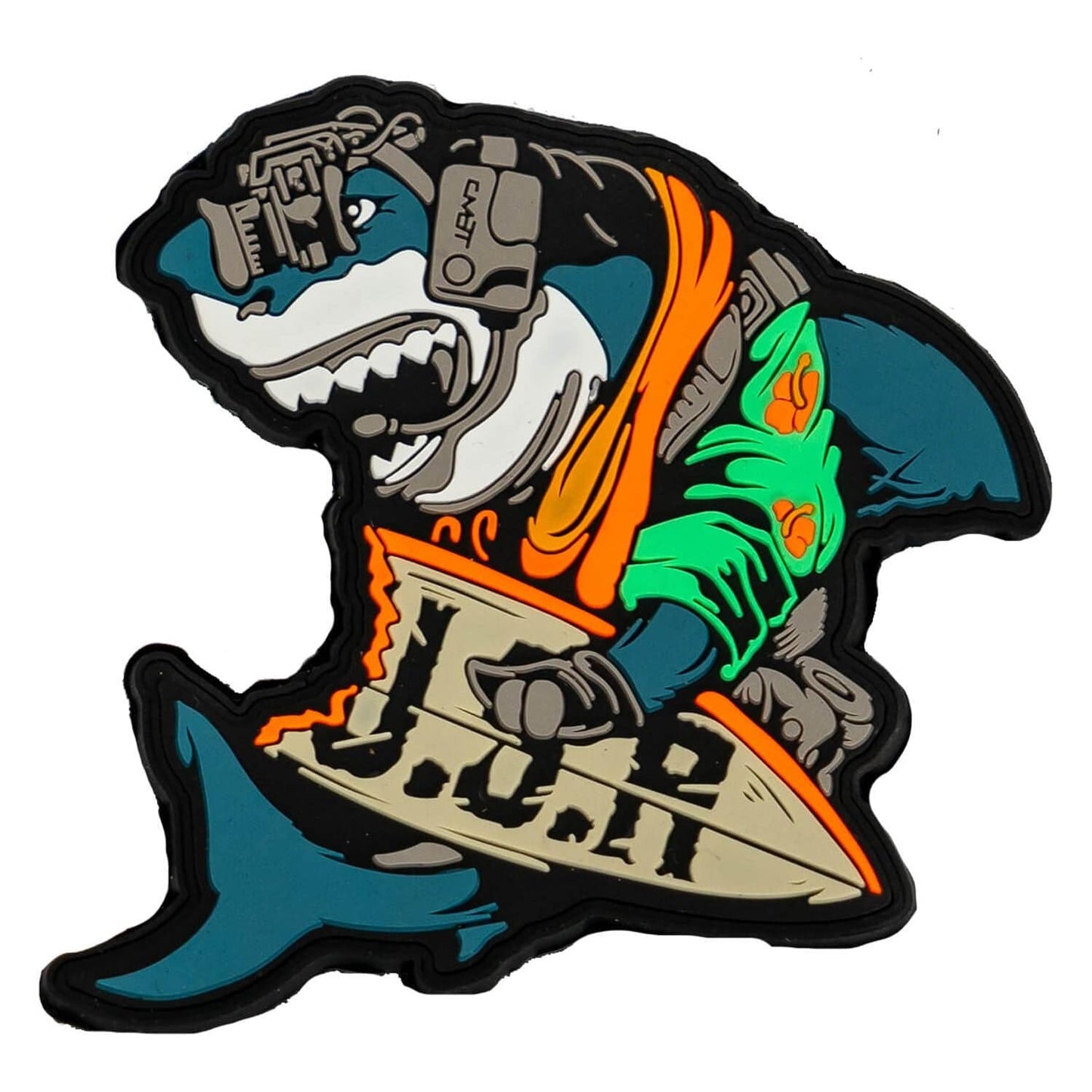 USA TACTISHARK PVC PATCH